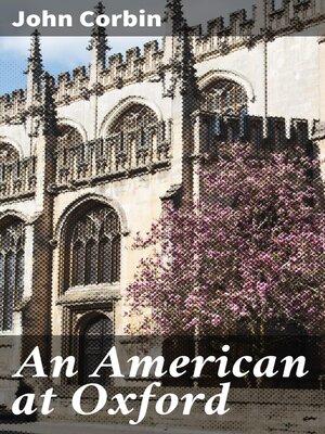 cover image of An American at Oxford